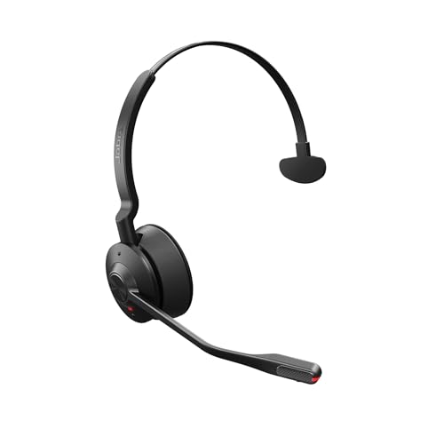 Jabra Engage 55 SE Mono-Headset UC, Link 400c DECT-Adapter, 1,2 m USB-C-auf-USB-C-Kabel, Tragetasche, Garantie und Warnung (Sicherheitsbroschüren) von Jabra