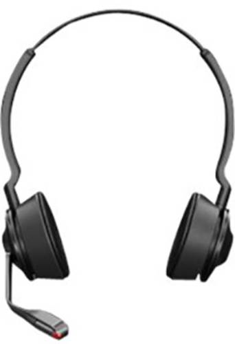 Jabra Engage 55 Telefon On Ear Headset DECT Stereo Schwarz Lautstärkeregelung, Mikrofon-Stummschalt von Jabra