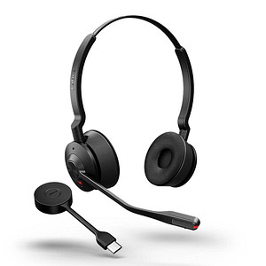 Jabra Engage 55 UC Stereo Headset schwarz von Jabra