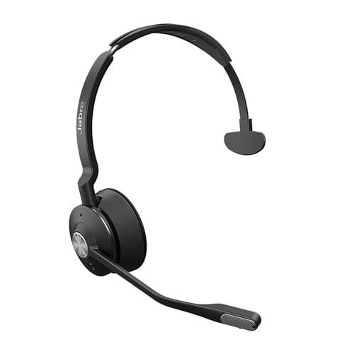 Jabra Engage SE Mono UC Ersatzheadset – Kabelloses DECT Headset, Mono, Geräuschunterdrückung, USB-C, 150m Reichweite, 13h Gesprächszeit von Jabra