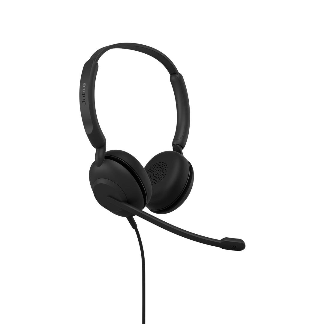 Jabra Evolve 10 Stereo-Headset, USB-A-Anschluss Mikrofon mit Geräuschunterdrückung. Anpassbarer Mikrofonarm Jabra Evolve 10 Stereo-Headset, USB-A-Anschluss Mikrofon mit Geräuschunterdrückung. Anpassbarer Mikrofonarm von Jabra