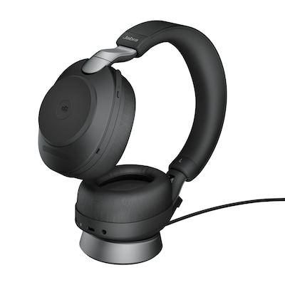 Jabra Evolve 2 85 MS Stand USB-A Wireless Bluetooth Headset schwarz Ladestation Jabra Evolve 2 85 MS Stand USB-A Wireless Bluetooth Headset schwarz Ladestation von Jabra