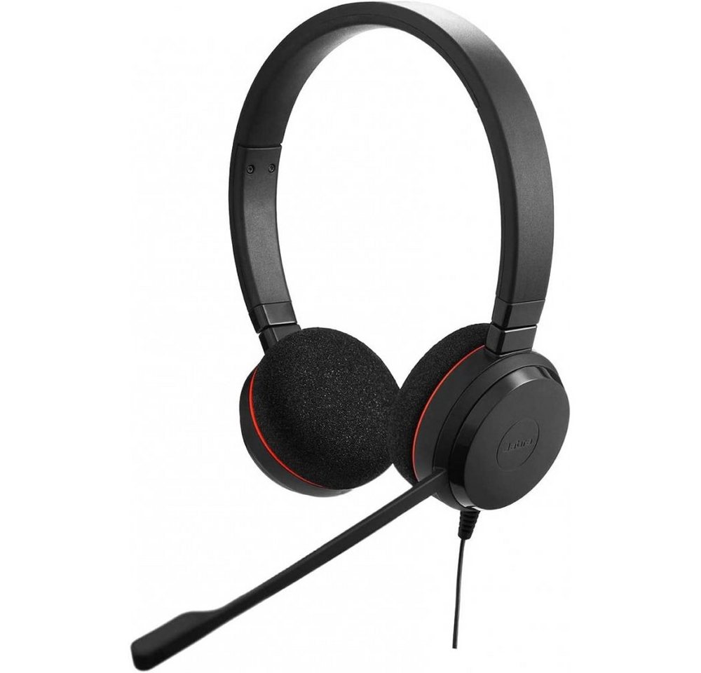 Jabra Evolve 20 MS Duo - On-Ear Kopfhörer - Headset - schwarz Kopfhörer Jabra Evolve 20 MS Duo - On-Ear Kopfhörer - Headset - schwarz Kopfhörer von Jabra