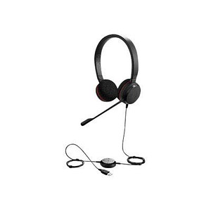 Jabra Evolve 20 MS Stereo Duo Headset schwarz von Jabra