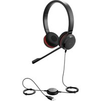 Jabra Evolve 20 UC Stereo Special Edidition USB Headset schwarz USB-A von Jabra