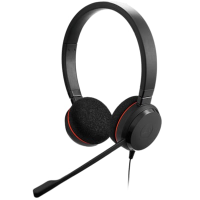 Jabra Evolve 20 UC Stereo USB Headset schwarz USB-C von Jabra