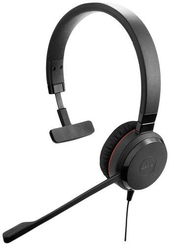 Jabra Evolve 30 II Computer On Ear Headset kabelgebunden Mono Schwarz Mikrofon-Rauschunterdrückung von Jabra