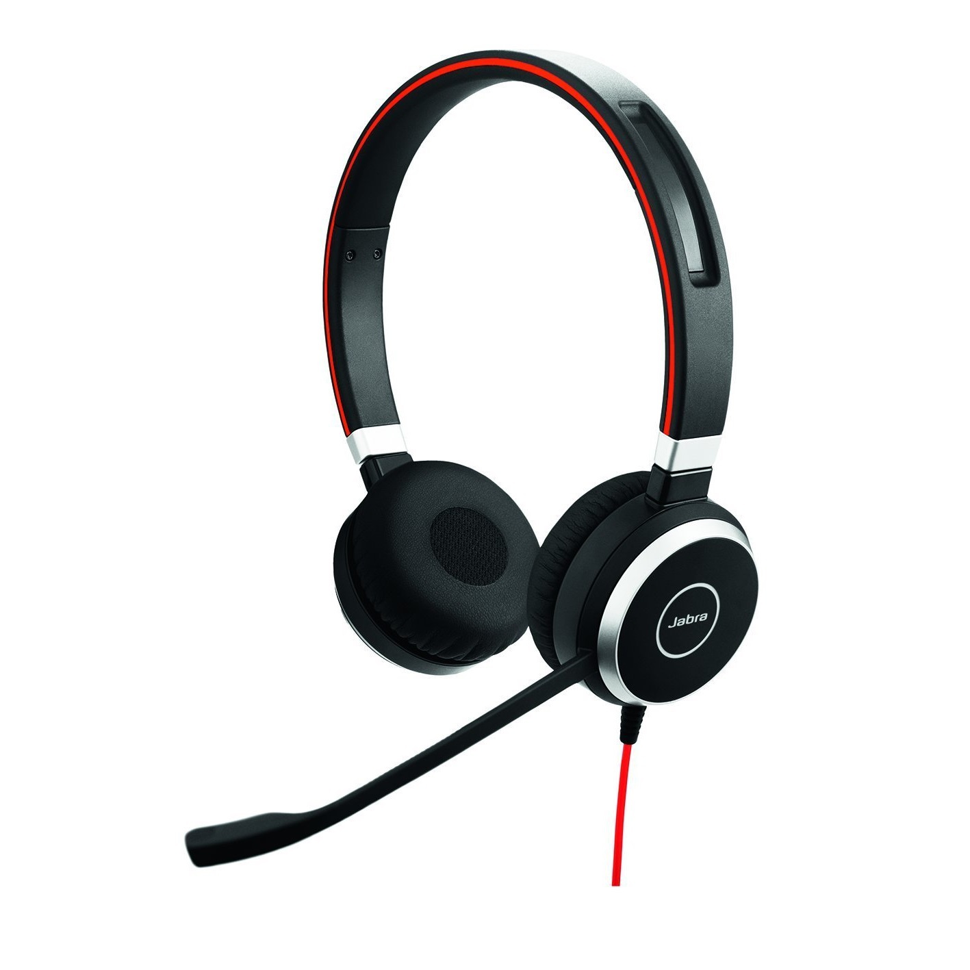 Jabra Evolve 40 Headset, Stereo, Kabelgebunden, USB, 3,5mm Klinke, Optimiert für Skype for Business von Jabra