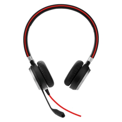 Jabra Evolve 40 UC USB 3,5mm Klinke Stereo Headset von Jabra