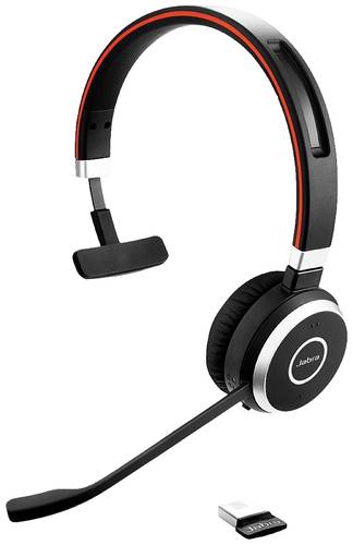 Jabra Evolve 65 Second Edition - MS Teams Telefon On Ear Headset Bluetooth®, Funk Mono Schwarz Nois von Jabra