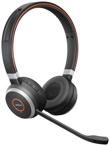 Jabra Evolve 65 Second Edition - MS Teams Telefon On Ear Headset Bluetooth®, Funk Stereo Schwarz No von Jabra