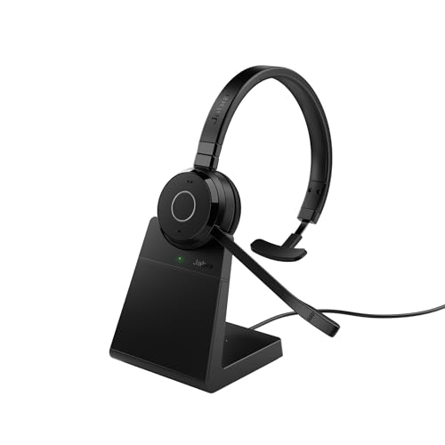 Jabra Evolve 65 TE Link UC Mono Stand Wireless Kopfhörer von Jabra