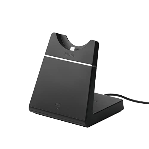 Jabra Evolve 75 Charging Stand – Fast Wireless Desk Charger for Evolve 75 Headset – Ideal for Call Centres and Workspaces – Black von Jabra