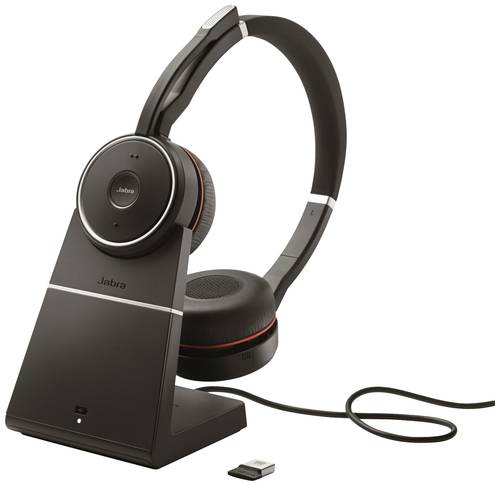 Jabra Evolve 75 Second Edition - MS Teams Telefon On Ear Headset Funk, Bluetooth®, kabelgebunden St von Jabra