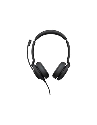 Jabra Evolve2 30 Headset – Stereo Kopfhörer mit Noise Cancelling – UC Zertifiziert – mit 2-Mikrofon Anruf-Technologie – USB-A Kabel – Schwarz Jabra Evolve2 30 Headset – Stereo Kopfhörer mit Noise Cancelling – UC Zertifiziert – mit 2-Mikrofon Anruf-Technologie – USB-A Kabel – Schwarz von Jabra