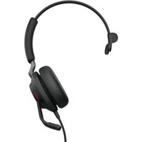 Jabra Evolve2 40 SE MS Mono USB Headset schwarz USB-A von Jabra