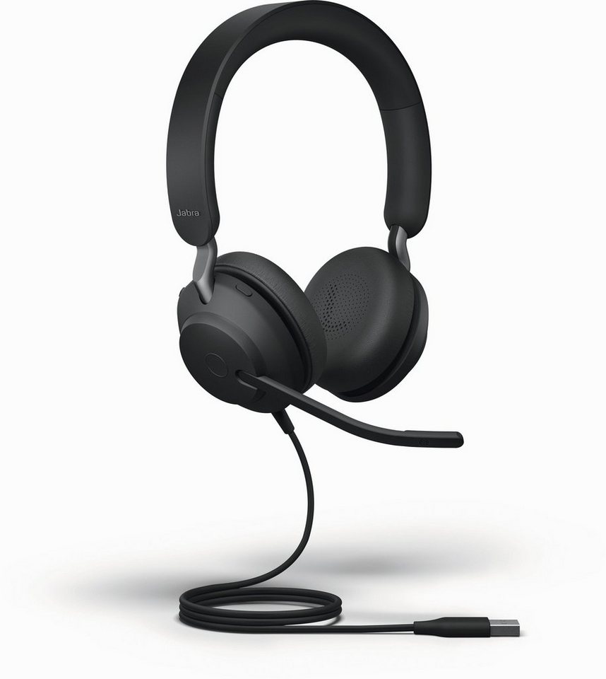 Jabra Evolve2 40 SE UC Kopfhörer (Noise-Cancelling, USB-A Stereo) von Jabra