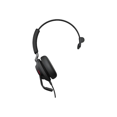 Jabra Evolve2 40 SE UC Mono USB Headset schwarz USB-C mit Verlängerungskabel von Jabra