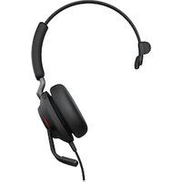 Jabra Evolve2 40 SE UC Mono USB Headset schwarz USB-C mit Verlängerungskabel von Jabra