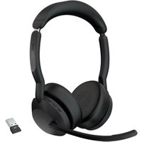 Jabra Evolve2 55 MS Stereo USB Headset schwarz USB-A von Jabra