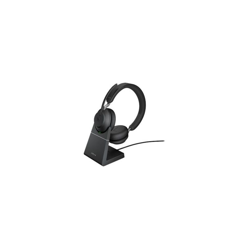 Jabra Evolve2 65 MS Stereo Headset - On-Ear - Bluetooth - kabellos von Jabra