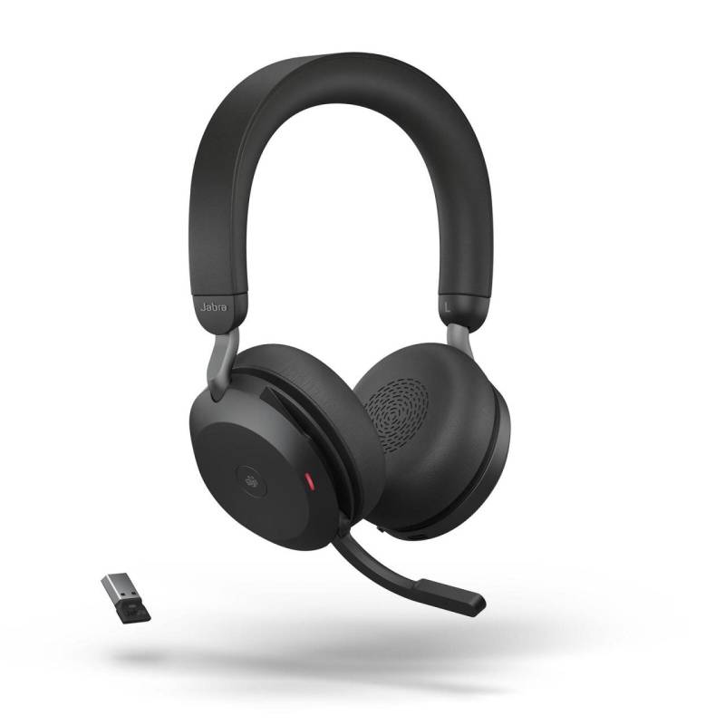 Jabra Evolve2 75 MS Stereo Headset On-Ear schwarz von Jabra