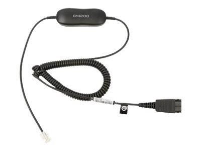 Jabra GN1200 CC Headset-Kabel Quick Disconnect (S) 2m für Jabra GN 2100, GN 2... von Jabra