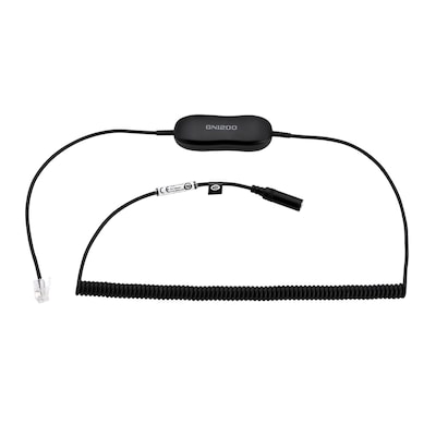 Jabra GN1200 Headsetadapter RJ-9 bis Mini-Stecker 2m Jabra GN1200 Headsetadapter RJ-9 bis Mini-Stecker 2m von Jabra