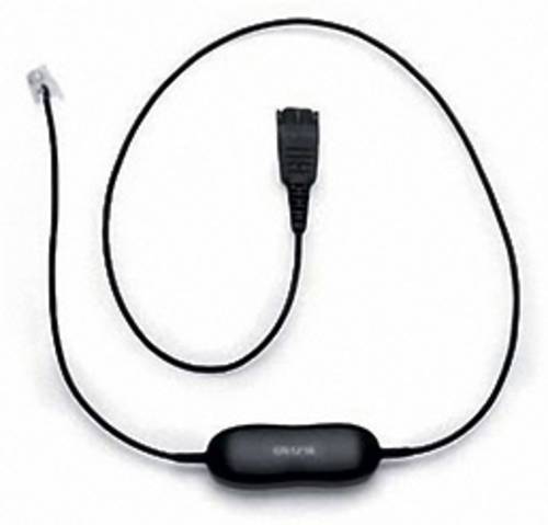 Jabra GN1216 Telefon-Headset-Kabel Schwarz von Jabra