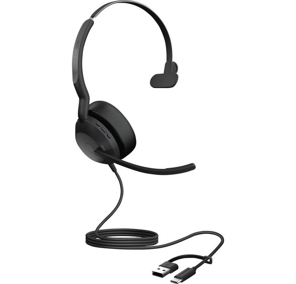 Jabra Headset, USB-C/A, Mono, UC-zertifiziert Kopfhörer Jabra Headset, USB-C/A, Mono, UC-zertifiziert Kopfhörer von Jabra