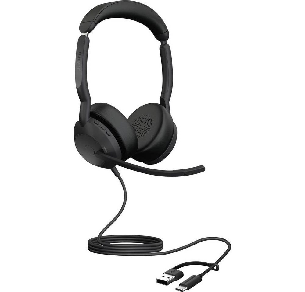 Jabra Headset, USB-C/A, Stereo, UC-zertifiziert Kopfhörer Jabra Headset, USB-C/A, Stereo, UC-zertifiziert Kopfhörer von Jabra