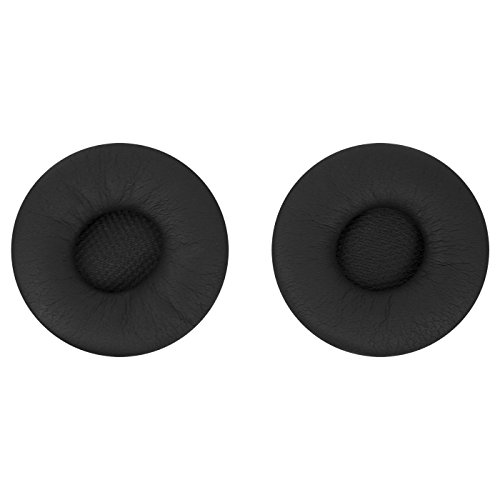 Jabra Kunstleder-Ohrkissen für die Headsets der Pro 9400 und Pro 900 Serie (2 Stück), Schwarz von Jabra