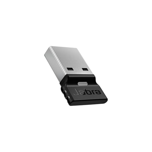 Jabra Link 390a MS USB-A Bluetooth Adapter – Optimierte Verbindung für Microsoft Teams, Bluetooth 5.3, Plug-and-Play, 30m Reichweite Jabra Link 390a MS USB-A Bluetooth Adapter – Optimierte Verbindung für Microsoft Teams, Bluetooth 5.3, Plug-and-Play, 30m Reichweite von Jabra