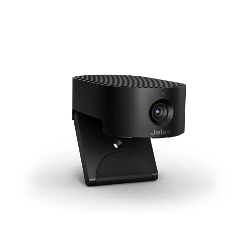 Jabra PanaCast 20 4K Video Conferencing Camera - Flexible Plug & Play Personal Video Solution Webcam with AI-powered 4K Ultra-HD, Intelligent Zoom and Lighting Optimization, Schwarz von Jabra