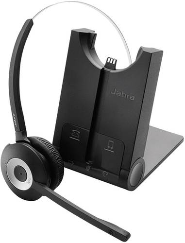 Jabra Pro 925 Telefon On Ear Headset Bluetooth® Mono Schwarz, Silber von Jabra