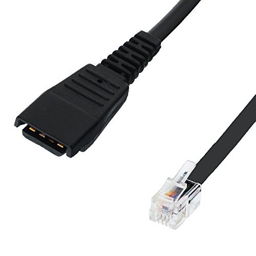 Jabra QD Cable End Piece on RJ10 (Siemens 0.5 m Smooth) von Jabra