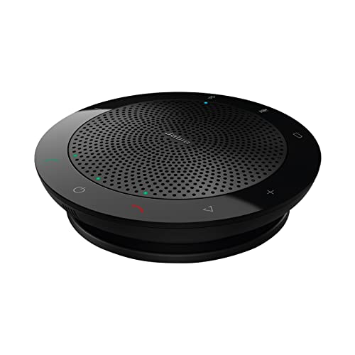 Jabra Speak 510 Lautsprecher — tragbarer Bluetooth-Lautsprecher, Konferenzlautsprecher — Anschluss an Laptops, Smartphones und Tablets — USB-Stecker, Schwarz Jabra Speak 510 Lautsprecher — tragbarer Bluetooth-Lautsprecher, Konferenzlautsprecher — Anschluss an Laptops, Smartphones und Tablets — USB-Stecker, Schwarz von Jabra