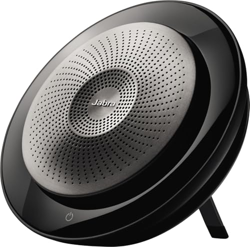 Jabra Speak 710 Konferenzlautsprecher – Microsoft Teams tragbarer Lautsprecher mit Bluetooth Adapter und USB-Anschluss – Für Laptop, Smartphone und Tablet von Jabra