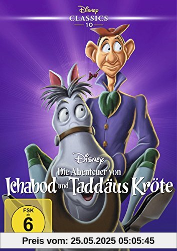 Die Abenteuer von Ichabod und Taddäus Kröte (Disney Classics) von Jack Kinney