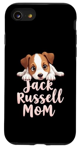 Jack Russell Mama Hund Jack Russell Terrier Mama Süßer Welpe Hülle für iPhone SE (2020) / 7 / 8 von Jack Russell Terrier Fun Designs