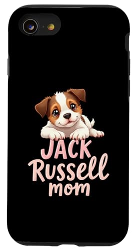 Jack Russell Mama Hund Jack Russell Terrier Mama Süßer Welpe Hülle für iPhone SE (2020) / 7 / 8 von Jack Russell Terrier Fun Designs