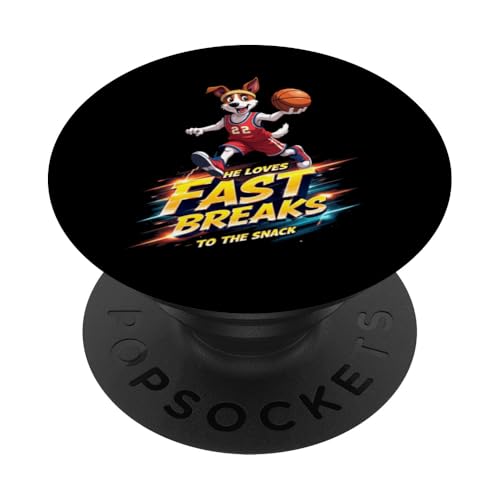 Lustiges Basketball-Geschenk für Jack Russell Terrier Hundeliebhaber PopSockets Klebender PopGrip Lustiges Basketball-Geschenk für Jack Russell Terrier Hundeliebhaber PopSockets Klebender PopGrip von Jack Russell Terrier Fun Designs
