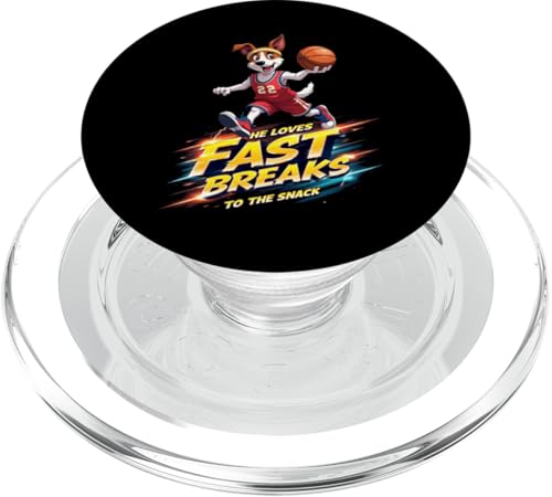 Lustiges Basketball-Geschenk für Jack Russell Terrier Hundeliebhaber PopSockets PopGrip für MagSafe Lustiges Basketball-Geschenk für Jack Russell Terrier Hundeliebhaber PopSockets PopGrip für MagSafe von Jack Russell Terrier Fun Designs