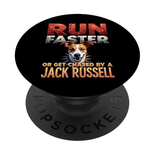 Lustiges Geschenk für Hundebesitzer von Jack Russell Terrier PopSockets Klebender PopGrip Lustiges Geschenk für Hundebesitzer von Jack Russell Terrier PopSockets Klebender PopGrip von Jack Russell Terrier Fun Designs