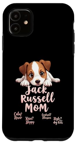 Lustiges Jack Russell Mom Dog Terrier Mama Humor Zitat Hülle für iPhone 11 Lustiges Jack Russell Mom Dog Terrier Mama Humor Zitat Hülle für iPhone 11 von Jack Russell Terrier Fun Designs