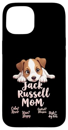 Lustiges Jack Russell Mom Dog Terrier Mama Humor Zitat Hülle für iPhone 15 Lustiges Jack Russell Mom Dog Terrier Mama Humor Zitat Hülle für iPhone 15 von Jack Russell Terrier Fun Designs
