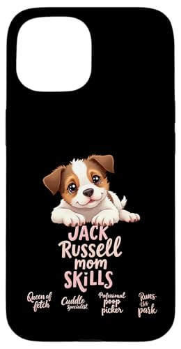 Lustiges Jack Russell Mom Dog Terrier Mama Humor Zitat Hülle für iPhone 15 Lustiges Jack Russell Mom Dog Terrier Mama Humor Zitat Hülle für iPhone 15 von Jack Russell Terrier Fun Designs
