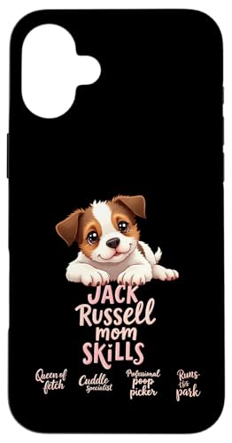 Lustiges Jack Russell Mom Dog Terrier Mama Humor Zitat Hülle für iPhone 16 Plus Lustiges Jack Russell Mom Dog Terrier Mama Humor Zitat Hülle für iPhone 16 Plus von Jack Russell Terrier Fun Designs