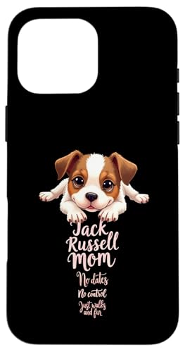 Lustiges Jack Russell Mom Dog Terrier Mama Humor Zitat Hülle für iPhone 16 Pro Max Lustiges Jack Russell Mom Dog Terrier Mama Humor Zitat Hülle für iPhone 16 Pro Max von Jack Russell Terrier Fun Designs