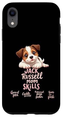 Lustiges Jack Russell Mom Dog Terrier Mama Humor Zitat Hülle für iPhone XR Lustiges Jack Russell Mom Dog Terrier Mama Humor Zitat Hülle für iPhone XR von Jack Russell Terrier Fun Designs